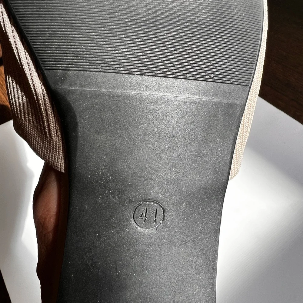 Knit mules slides Women's Slide Sandals size 8 - Picture 15 of 15